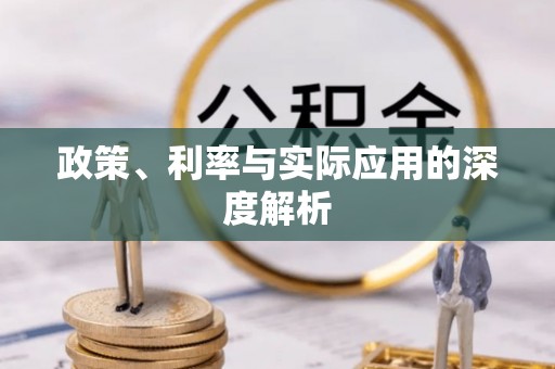 开江政策、利率与实际应用的深度解析