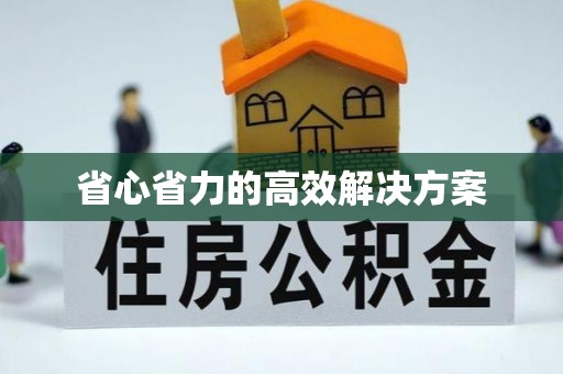 开江省心省力的高效解决方案